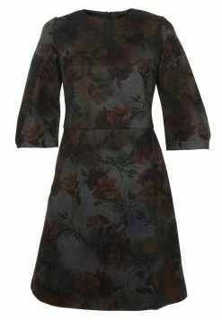 Madam-T VIRGINIE - Robe De Jour - Grau, Braun -Madam-T Soldes 2022 e0ca93419701459c8cb1520002e5d29b