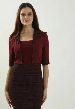 Madam-T MILENA - Robe Fourreau - Weinrot -Madam-T Soldes 2022 e1637b84209843778c5f5a515ef1d959