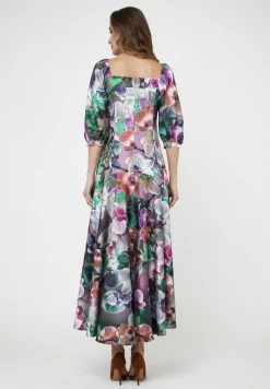 Madam-T MARLIN - Robe De Jour - Grau, Lila -Madam-T Soldes 2022 e164f442b2fb43158403b3617780095b