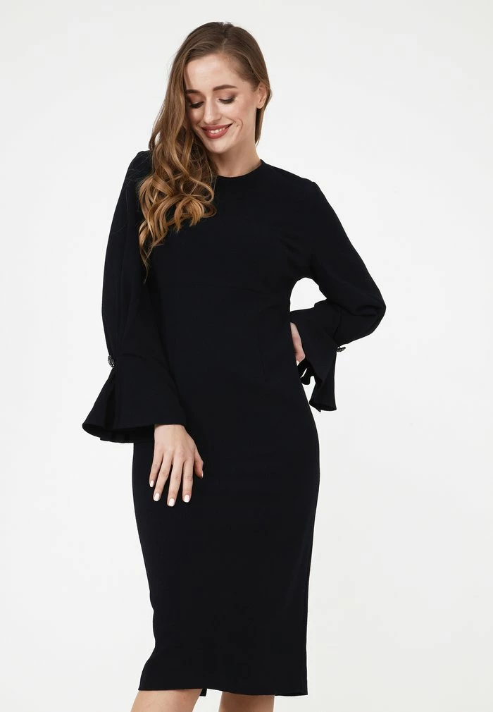 Madam-T KAZIMIRA - Robe Fourreau - Bleu 1 Madam-T KAZIMIRA - Robe Fourreau - Bleu