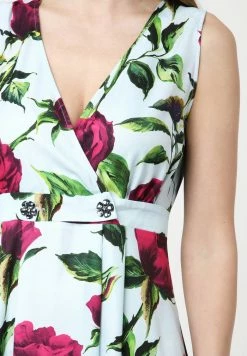 Madam-T GENEVRA - Robe De Jour - Blau, Purpurrot -Madam-T Soldes 2022 e187aab420834e13ab6f17fa577860e2