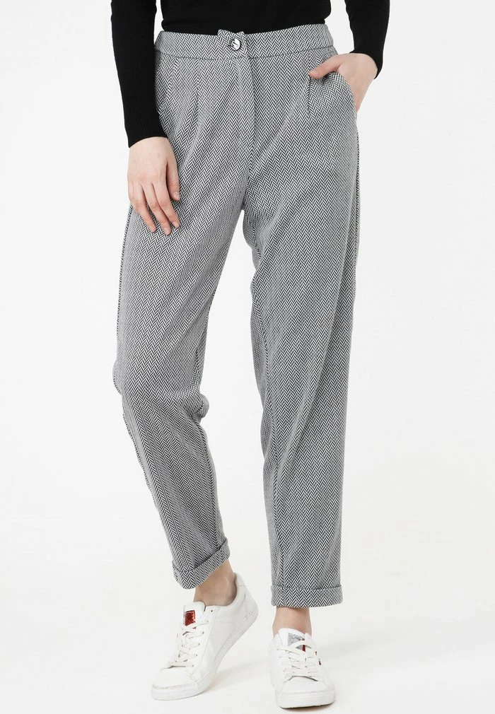 Madam-T HOSE VALERY - Pantalon Classique - Grau 6 Madam-T HOSE VALERY - Pantalon Classique - Grau – Image 6