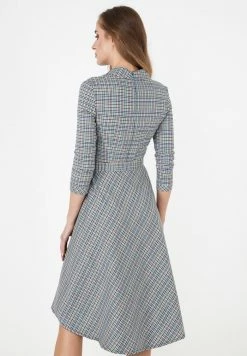 Madam-T Robe De Jour - Grau Gelb -Madam-T Soldes 2022 e300d24f33214937a1f9dacc3f190d7e