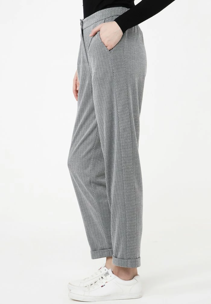 Madam-T HOSE VALERY - Pantalon Classique - Grau 4 Madam-T HOSE VALERY - Pantalon Classique - Grau – Image 4