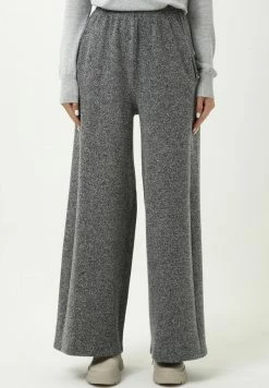 Madam-T NOVARA - Pantalon Classique - Schwarz/weiß