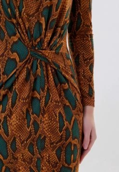 Madam-T LENIA - Robe Fourreau - Grüne Linie -Madam-T Soldes 2022 e43ca8f2afe54b4a9ad9a060197eb814