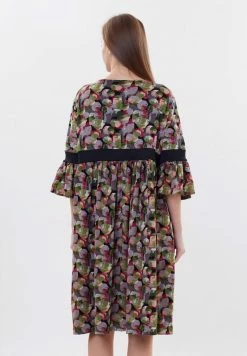 Madam-T GALAXIA - Robe De Jour - Grün Gold Grün -Madam-T Soldes 2022 e4b103b804d84481b7c519da0de41334