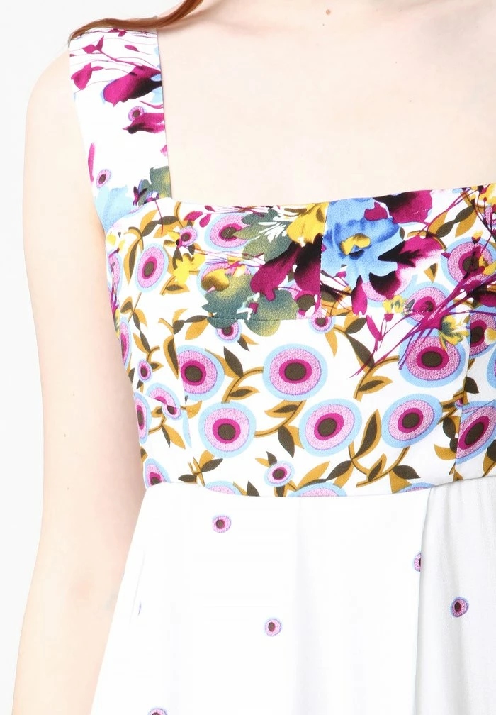 Madam-T TOSCANA - Robe De Jour - Weiß, Hellblau 6 Madam-T TOSCANA - Robe De Jour - Weiß, Hellblau – Image 6