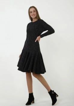 Madam-T SAMARA - Robe Pull - Blau/ingwer 14 Madam-T SAMARA - Robe Pull - Blau/ingwer -Madam-T Soldes 2022 e55e2518947449f5bb0884babb036024