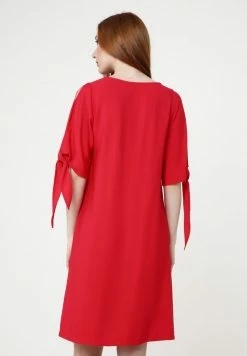 Madam-T GZHELA - Robe De Jour - Scharlachrot -Madam-T Soldes 2022 e5ce1f49c5a549c491a9bf2639f9b415