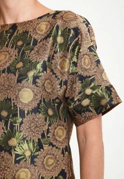 Madam-T JUDY - Robe De Jour - Blau, Goldrute -Madam-T Soldes 2022 e65b1495f6ef4d24b7048de320d717ec