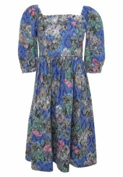 Madam-T CHANTALE - Robe De Jour - Kornblume Blau/rosa -Madam-T Soldes 2022 e669ec05773a45a287270c9e79cf2d3a
