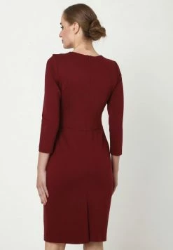 Madam-T RUTA - Robe Fourreau - Weinrot, Koralle -Madam-T Soldes 2022 e68eaf41a8b1414f8bfd51d152918c0f