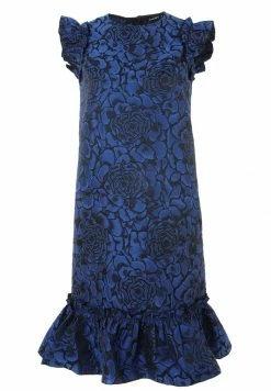 Madam-T ALLTAGS GRETA - Robe De Soirée - Schwarz, Indigo -Madam-T Soldes 2022 e6b7a85b3b4349b1a981f758a37b688c