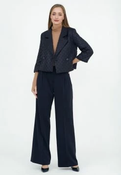 Madam-T YANMIN - Blazer - Dark Blue -Madam-T Soldes 2022 e7169331576d4853a8c6846362cf4feb