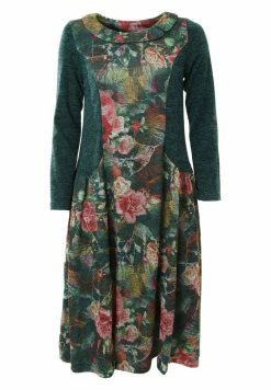 Madam-T PATRICIA - Robe De Jour - Green/light Pink -Madam-T Soldes 2022 e74467eac4fa4679b2dc9b4697a360ae