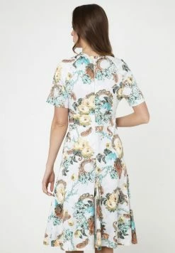 Madam-T Robe De Jour - Milchig, Hellbraun -Madam-T Soldes 2022 e7466beb916642c886516deecb08b86a