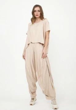 Madam-T Pantalon Classique - Beige -Madam-T Soldes 2022 e7d8e07c365f44d99c2dbff12042a28a