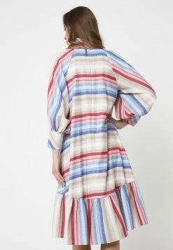 Madam-T Robe De Jour - Beige, Rot -Madam-T Soldes 2022 e833570135934873a6a3d90b8cb2cc0c