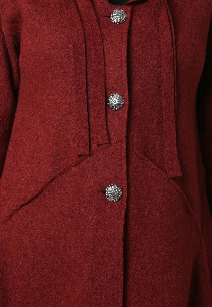 Madam-T ACKE ERNESTA - Gilet - Weinrot 6 Madam-T ACKE ERNESTA - Gilet - Weinrot – Image 6