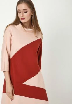 Madam-T SAYANA - Robe En Jersey - Pfirsich, Terrakotta -Madam-T Soldes 2022 e9109584b0984269a2d1c28732ff2887