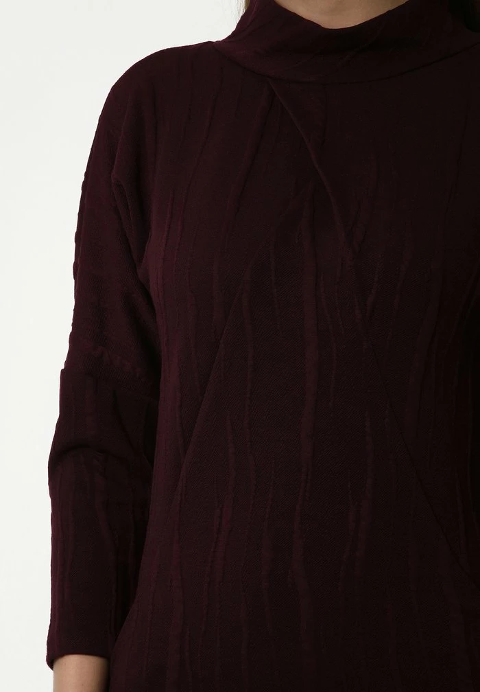 Madam-T MIKADA - Robe Fourreau - Pflaume 6 Madam-T MIKADA - Robe Fourreau - Pflaume – Image 6