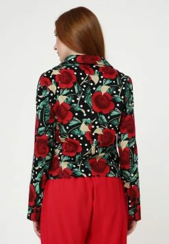 Madam-T Blazer - Schwarz Rot 9 Madam-T Blazer - Schwarz Rot -Madam-T Soldes 2022 e96d510f5c29467a941902aa3f132bd6