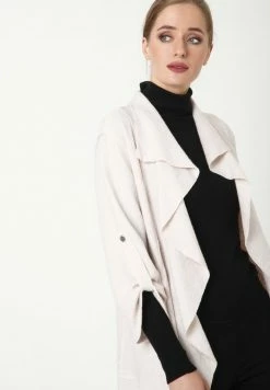 Madam-T FUGA - Gilet - Creme -Madam-T Soldes 2022 e993036be7644d5aad1b0c54b5fd360e