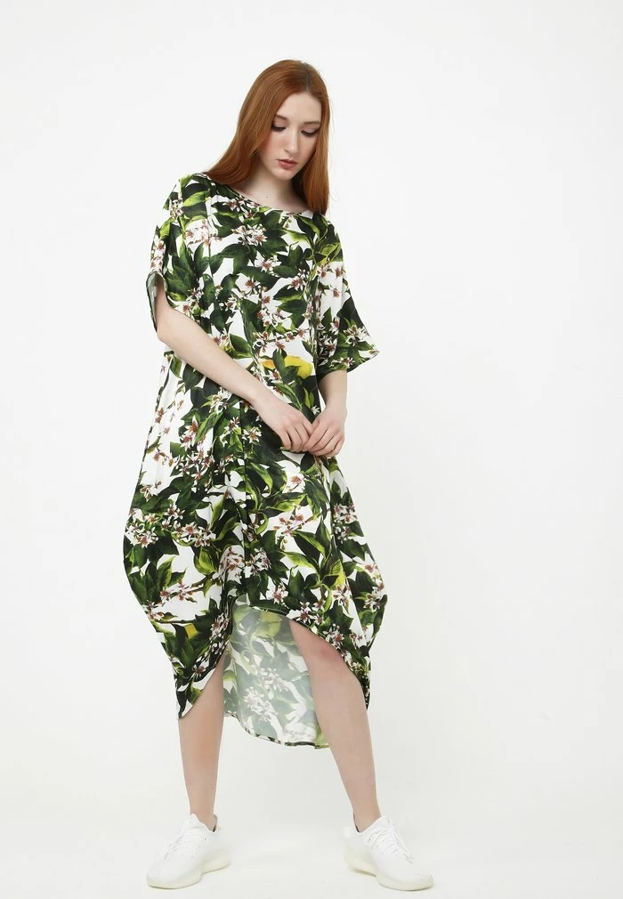 Madam-T Robe De Jour - Milchig Khaki 1 Madam-T Robe De Jour - Milchig Khaki