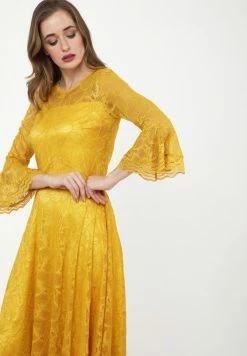 Madam-T Robe De Soirée - Gelb -Madam-T Soldes 2022 ea5d90ac329a43fcbf349fcd1e78715a