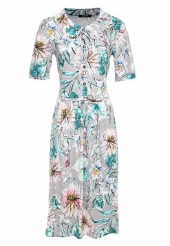 Madam-T BELLA - Robe De Jour - Grau, Aqua -Madam-T Soldes 2022 eaba781a022f4f3092fb4f92ae3fe983