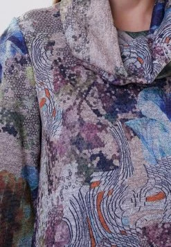 Madam-T SAPPHIRE - Robe Pull - Beige/blau -Madam-T Soldes 2022 eac64abca1b447118501bfa0d3354b17