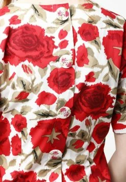 Madam-T JUDY - Robe Fourreau - Milchig/rot -Madam-T Soldes 2022 eb105de3c4c94980bad781d7d4df3b61