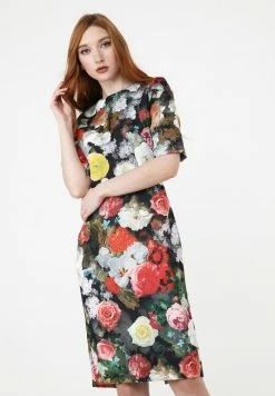 Madam-T Robe De Jour - Schwarz-weiss