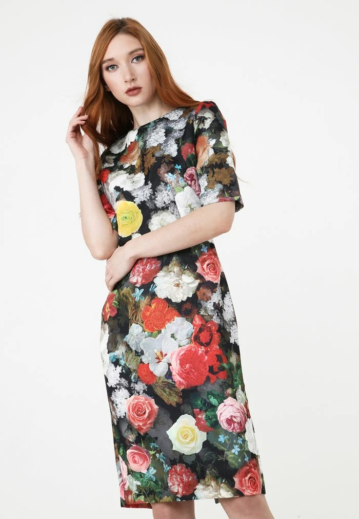 Madam-T Robe De Jour - Schwarz-weiss 1 Madam-T Robe De Jour - Schwarz-weiss