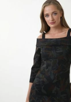 Madam-T ALTOONA - Robe Fourreau - Blau/ Grau -Madam-T Soldes 2022 eb806803250a4e6a97eb5a4edb7da789