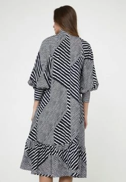 Madam-T Robe De Jour - Blau Weiß -Madam-T Soldes 2022 ed0ac2e756744ea6ab05e2baed0f7a93