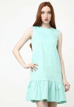 Madam-T GAISA - Robe De Jour - Aqua -Madam-T Soldes 2022 ed1c95e0d9774cb8bb0402a2cdb979ad