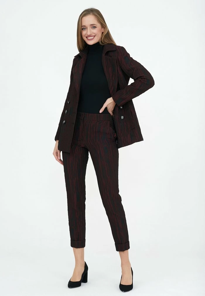 Madam-T KSIA - Blazer - Black/maroon 7 Madam-T KSIA - Blazer - Black/maroon – Image 7