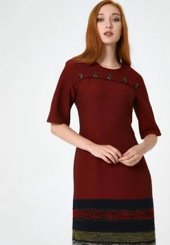 Madam-T NOELLA - Robe Fourreau - Wein Rot, Hellgrün 11 Madam-T NOELLA - Robe Fourreau - Wein Rot, Hellgrün -Madam-T Soldes 2022 ed6866ccf3164d3c86b7f4126ff1d8dc