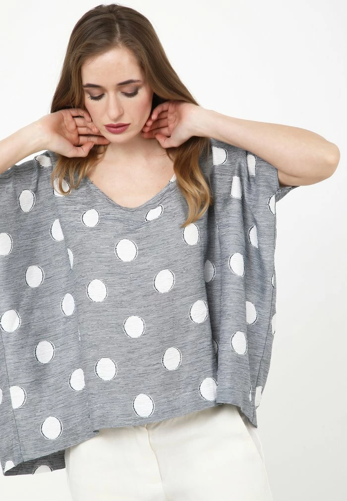 Madam-T Tunique - Blau/weiß 6 Madam-T Tunique - Blau/weiß – Image 6