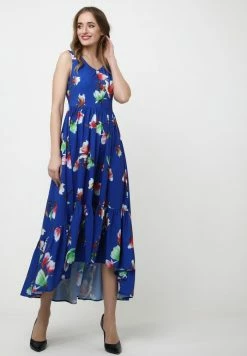 Madam-T FLORENTINA - Robe De Jour - Indigo Rot