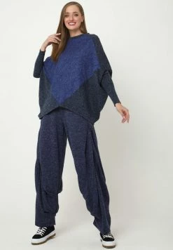 Madam-T EMMANA - T-shirt Imprimé - Blau, Kornblumenblau -Madam-T Soldes 2022 ef1777dd023e4718bbe2866fa850897e