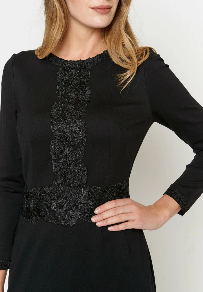 Madam-T TROPICANA - Robe De Jour - Schwarz 6 Madam-T TROPICANA - Robe De Jour - Schwarz – Image 6