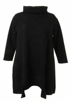 Madam-T Robe En Jersey - Schwarz -Madam-T Soldes 2022 f020ec487f1e4672bb944fb30a658591