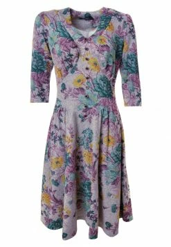 Madam-T DAISY - Robe De Jour - Grünes Licht Grün -Madam-T Soldes 2022 f02b586690a344a495cc0b92e2b1479c