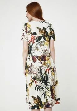 Madam-T Robe De Jour - Milchig Gelb -Madam-T Soldes 2022 f09c0aa5f4f343eaa602028369d4b682