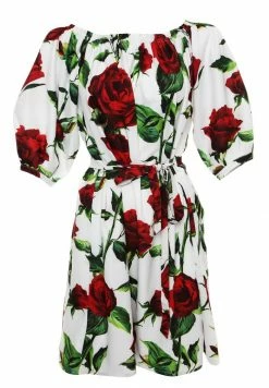 Madam-T GREENELLA - Robe De Jour - Milchig, Rot -Madam-T Soldes 2022 f166dd0cb4314a69b3e0e416730f1888