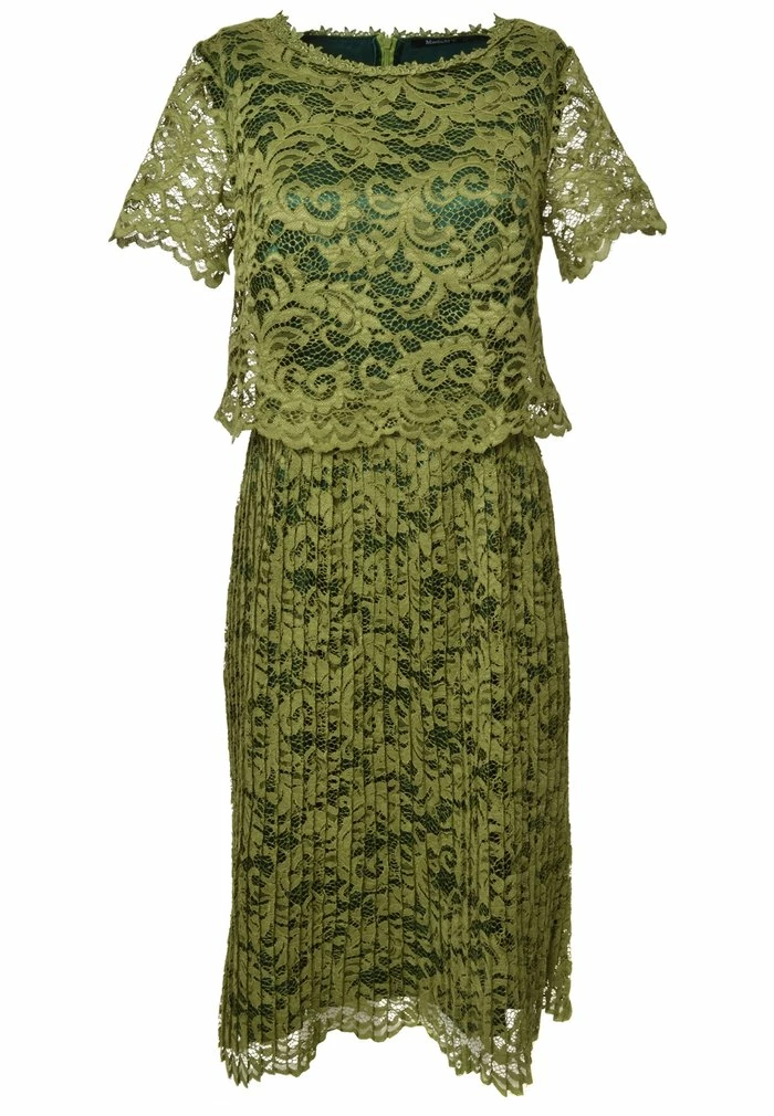 Madam-T ESPERA - Robe De Soirée - Olive 8 Madam-T ESPERA - Robe De Soirée - Olive – Image 8