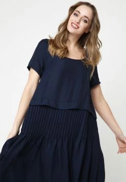 Madam-T ELENIS - Robe De Jour - Blau -Madam-T Soldes 2022 f1b770356ab14c1189304822f379fe0d